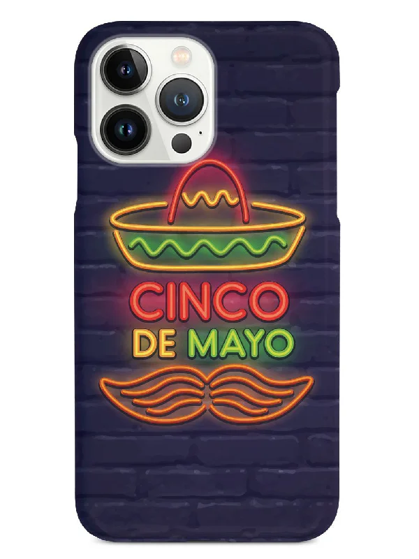 Neon Cinco de Mayo - Black Case