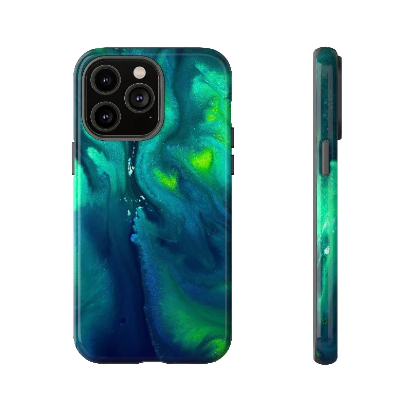 Northen Light Ink Art - Protective Phone Case