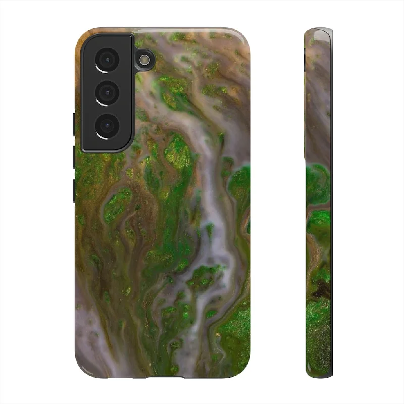 Smaragd Ink Art Android Case - Protective Phone Case