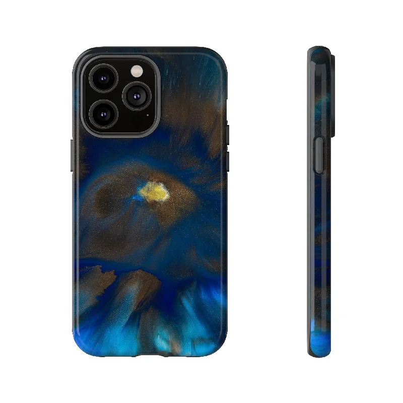 Space Galaxy Ink Art - Protective Phone Case