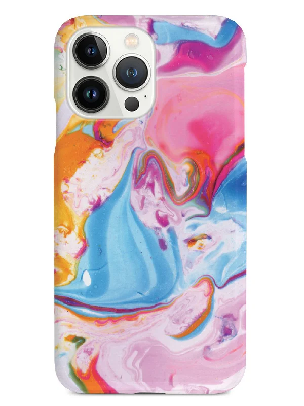 Textured Colorful Marble Case