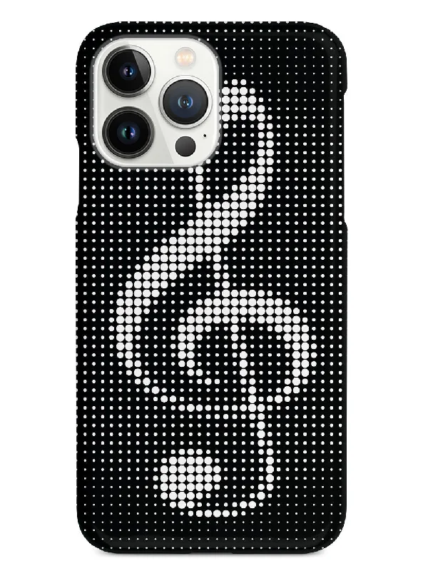 Treble Clef Polka Dots - Black Case