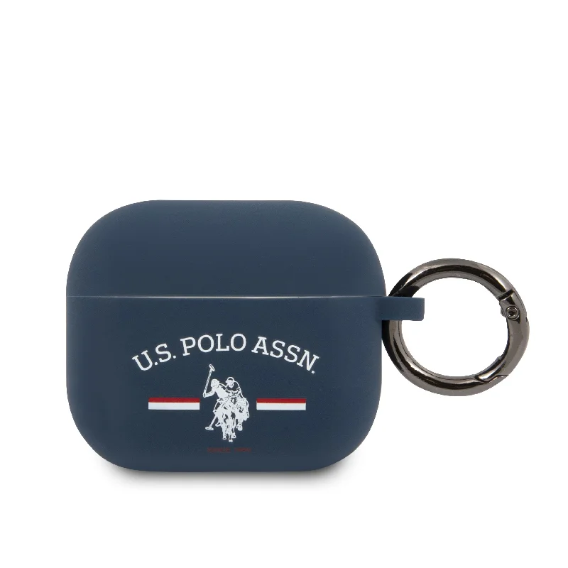 AirPods 3 - Silicone Navy Cover FLAG Design - U.S. Polo Assn.