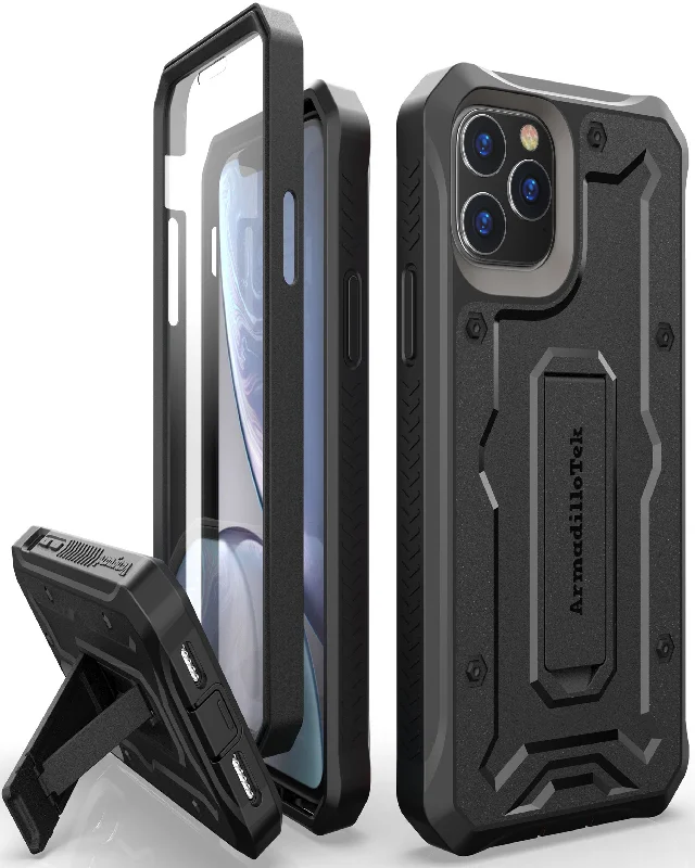 iPhone 11 Pro Rugged Case - Military Grade - 21 Feet Drop Proof  -Black