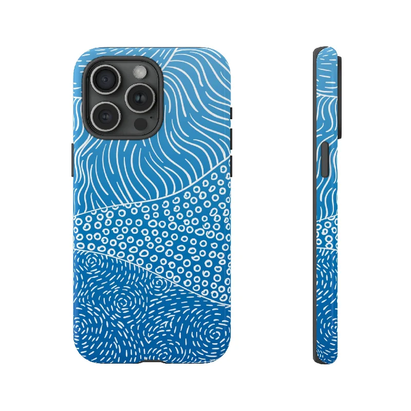 Abstract Landscape Hills - Protective Phone Case