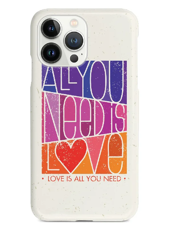 All You Need is LOVE - Block Script - White Case