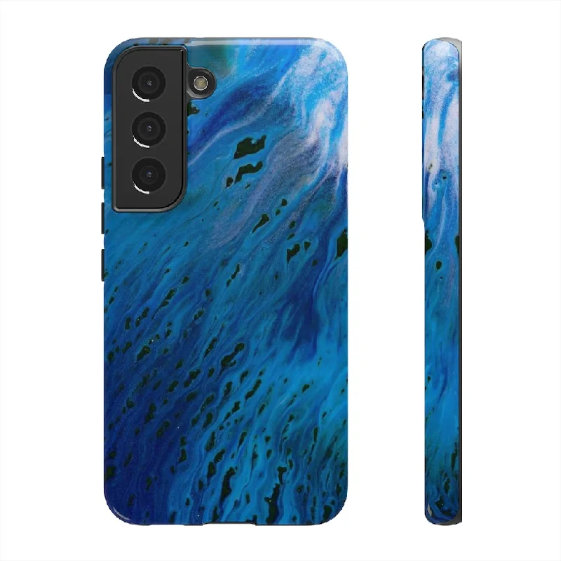 Blue River Ink Art Android Case - Protective Phone Case