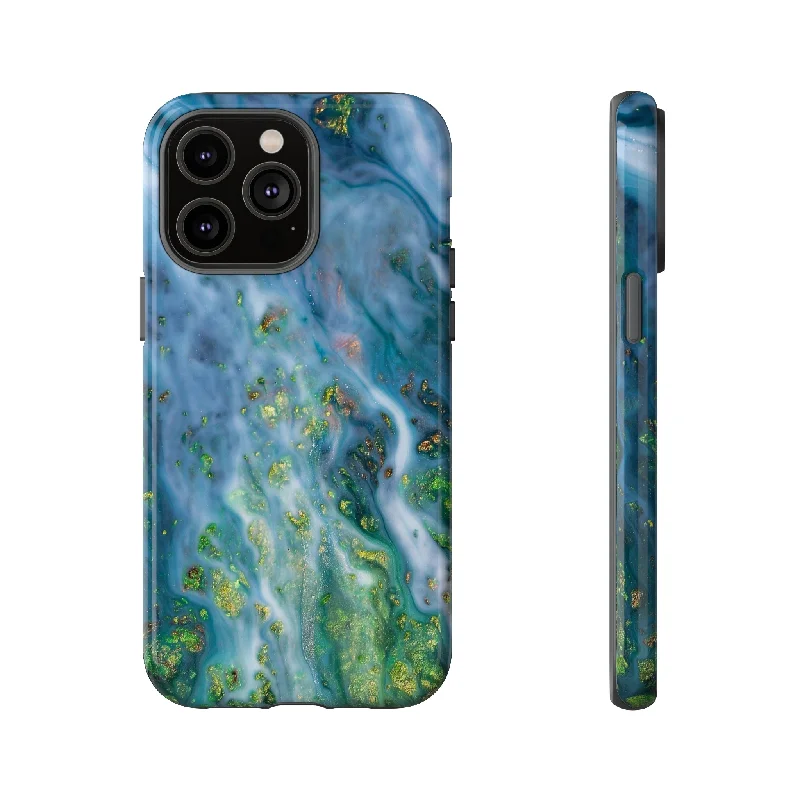 Forest Mist Ink Art - Protective Phone Case