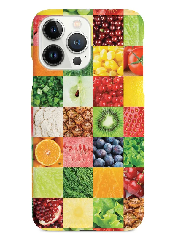 Healthy Foods Quilt Pattern 2 Case