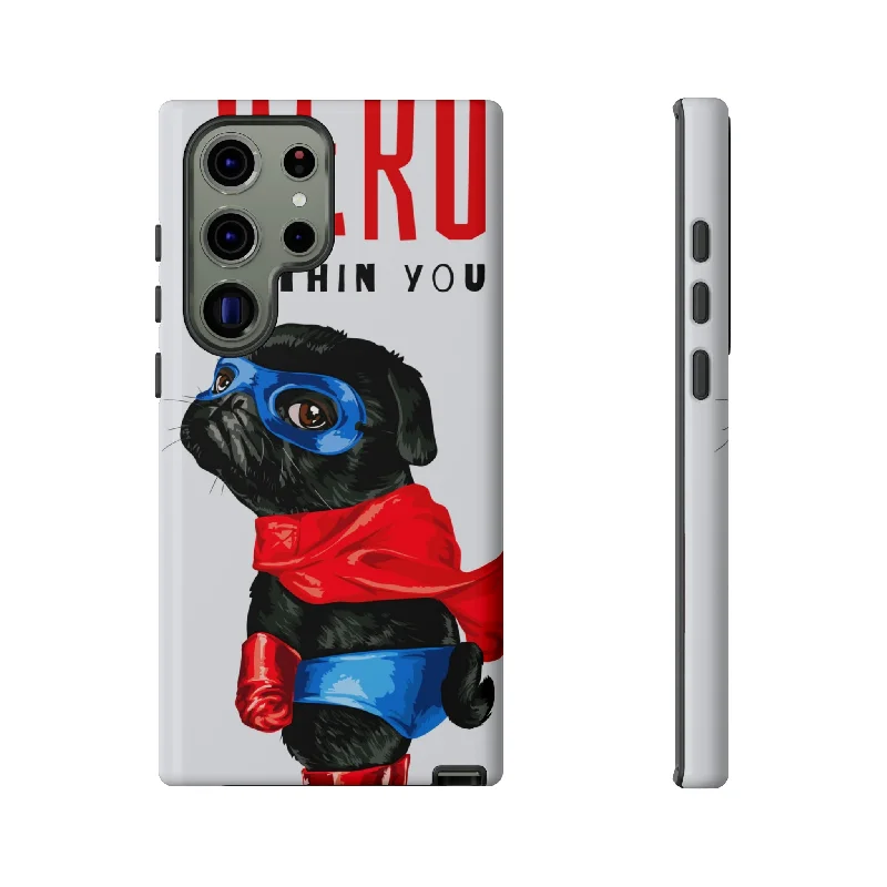 Hero Pug Android Case - Protective Phone Case