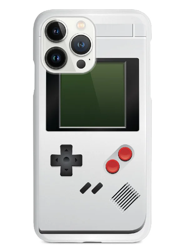 Old School Game Device - White Case