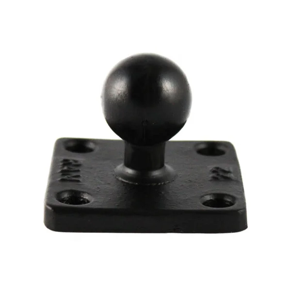 RAM B Size 1" Ball & Square Plate w/ 1.5" x 1.5" 4-Hole Pattern (RAM-B-202U-22)