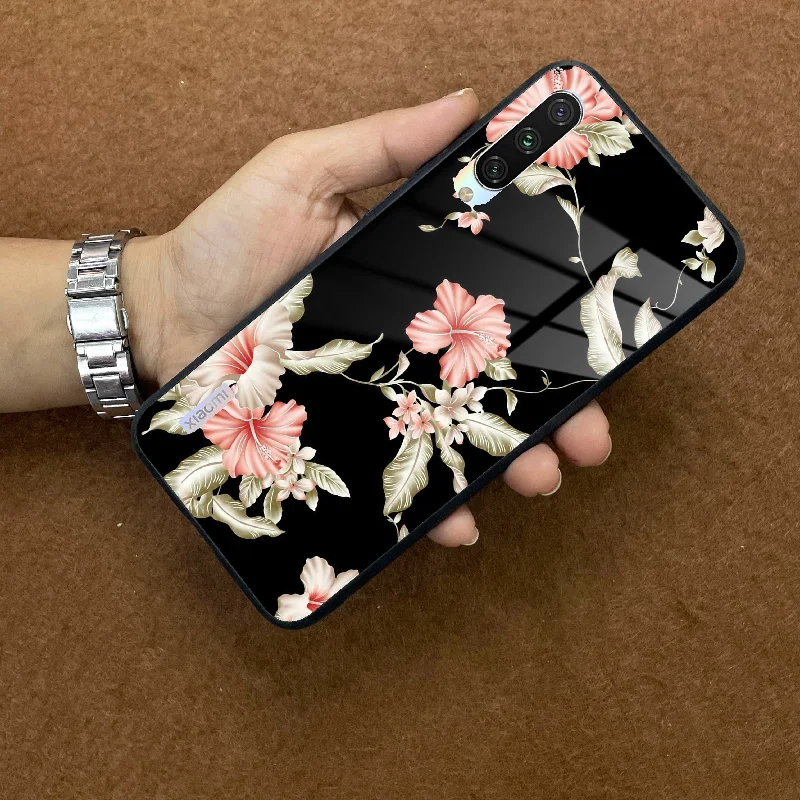 Retro Floral Glass Phone Case And Cover For Redmi/Xiaomi