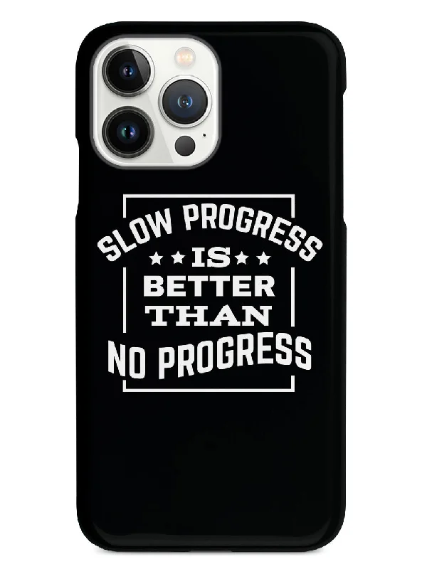 Slow Progress is Better than No Progress - Black Case