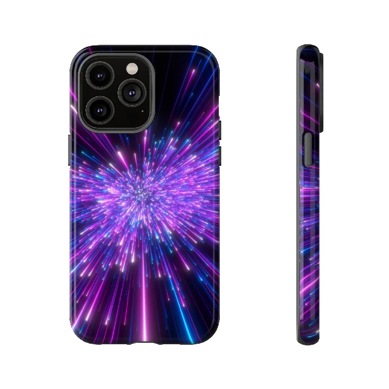 Speed of light in Galaxy - Protective Phone Case